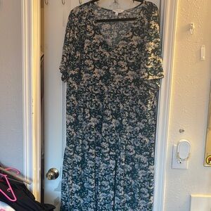 Floral Print Women's Dress